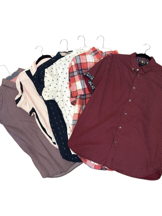 Denim & Flower Other - 🌟 Denim & Flower Men’s Short Sleeve Button-Up Shirt Bundle – Lot of 6 🌟 👔 M/L/XL